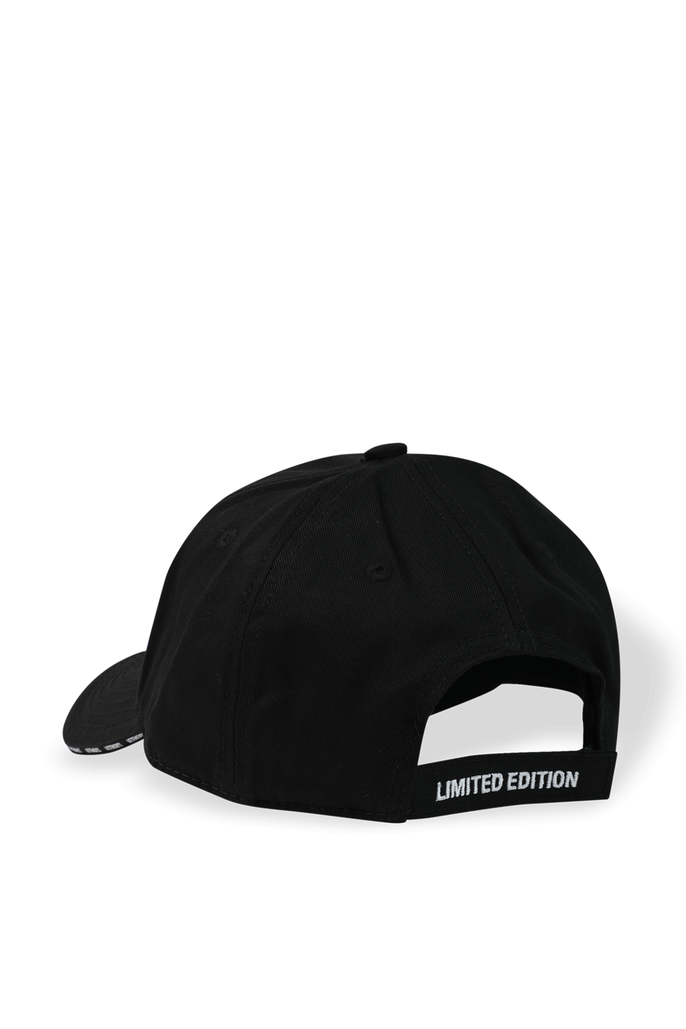 תמונה אחורית של Classic Logo Baseball Cap in Black