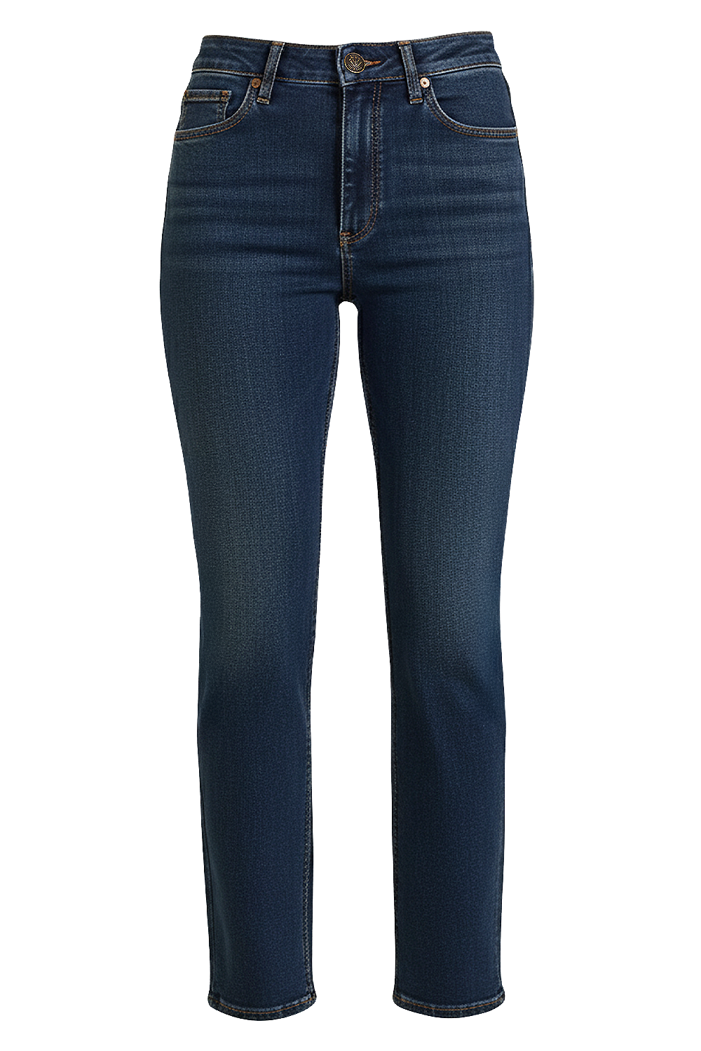 תמונה קידמית של מכנסי סקיני ג'ינס