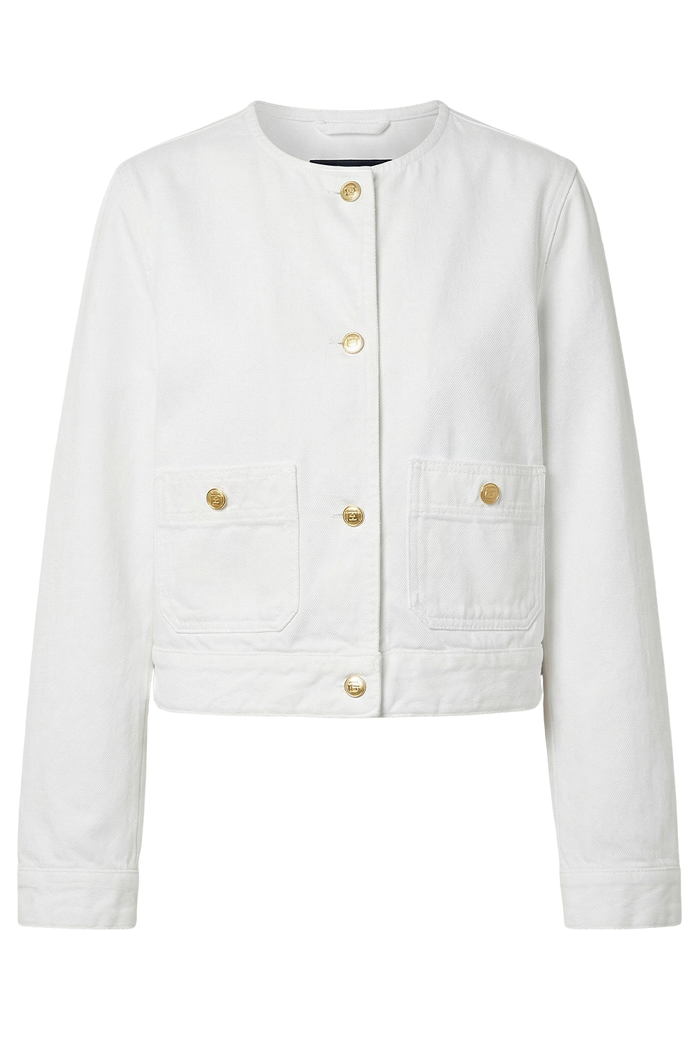 תמונה קידמית של ז'קט ג'ינס