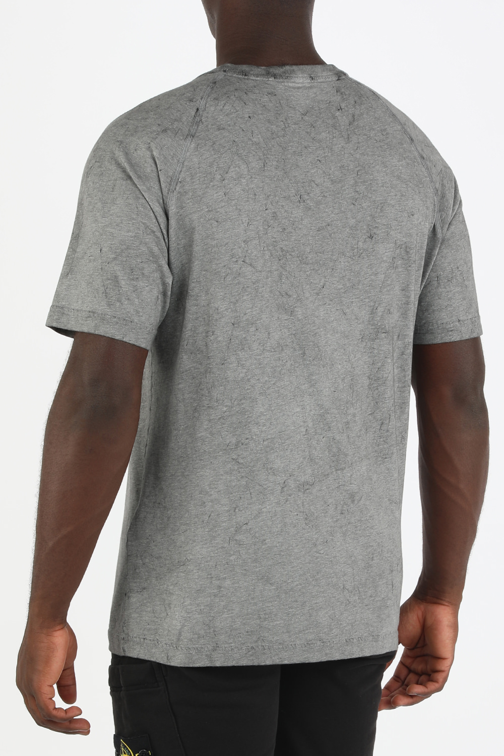 תמונת דוגמן אחורית של Classic Star T-Shirt in Grey