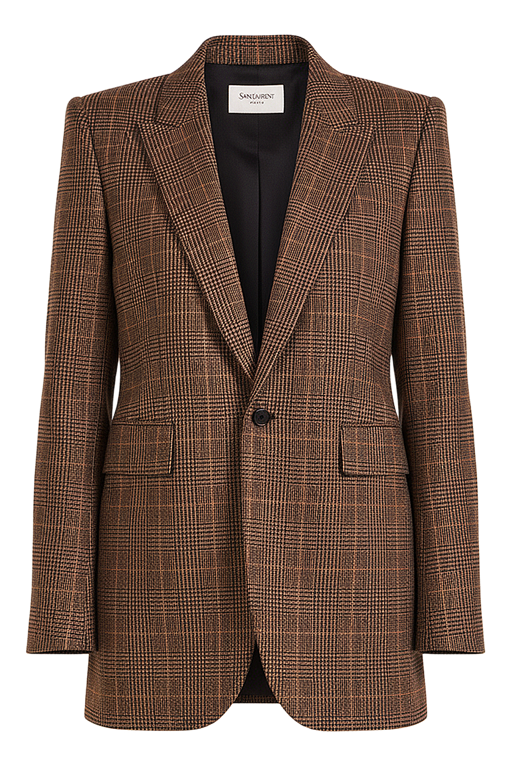 תמונה קידמית של ז'קט צמר וקשמיר