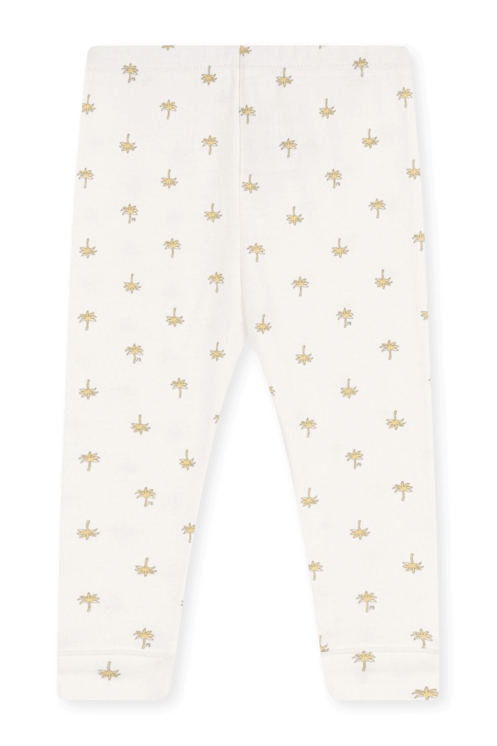 תמונה אחורית של מכנסי טייץ עם דקלים - גילאי 18-36 חודשים