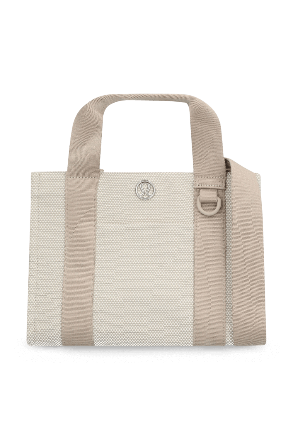 תמונה קידמית של Two-Tone Canvas Tote Bag Mini