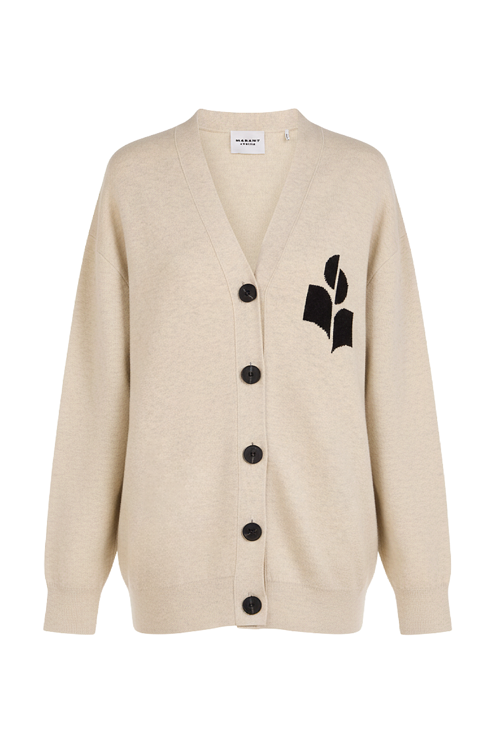 תמונה קידמית של קרדיגן סריג