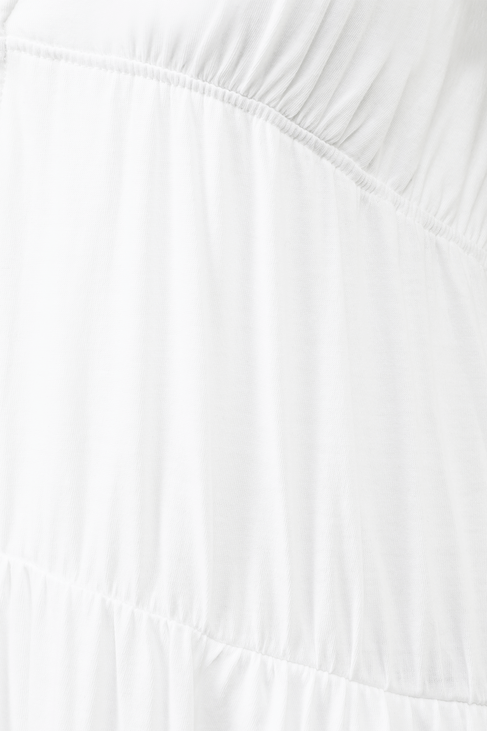 תמונה אחורית של שמלת מידי אלייה מכותנה