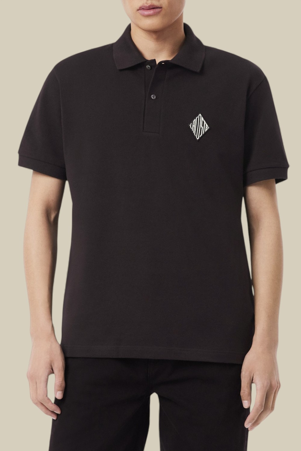 תמונת דוגמן קידמית של חולצת פולו