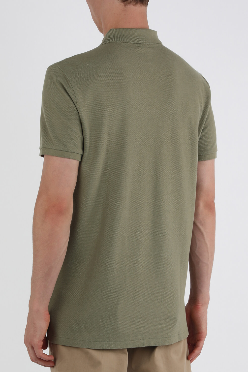 תמונת דוגמן אחורית של Logo Polo Shirt in Green