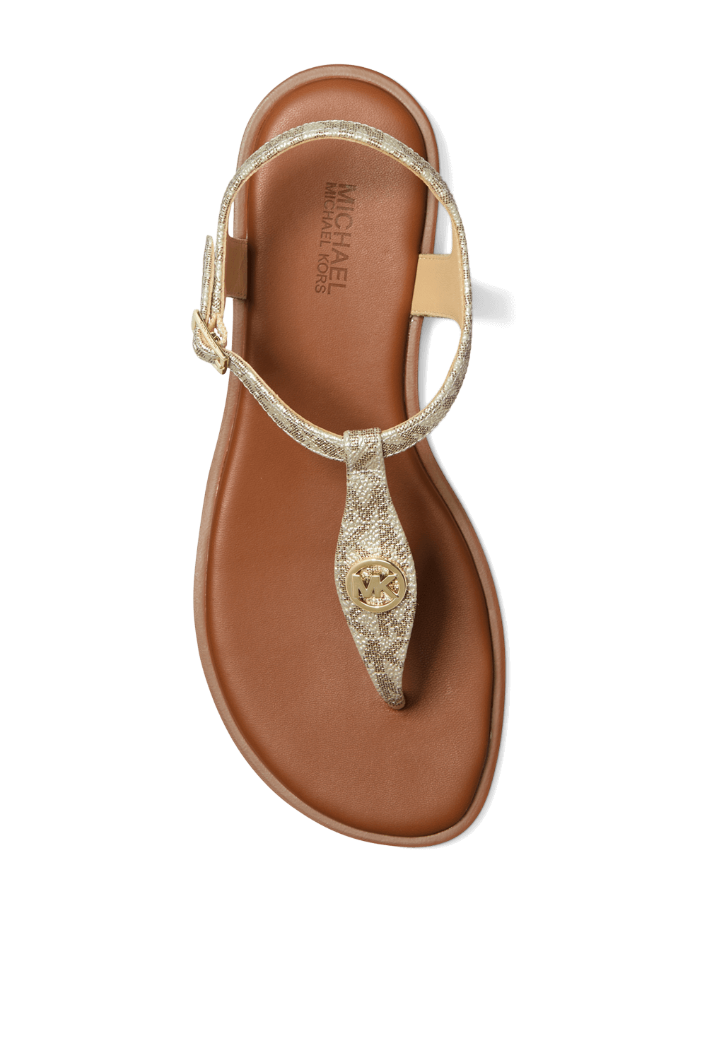 תמונת תקריב של סנדלי אצבע מעור טבעוני