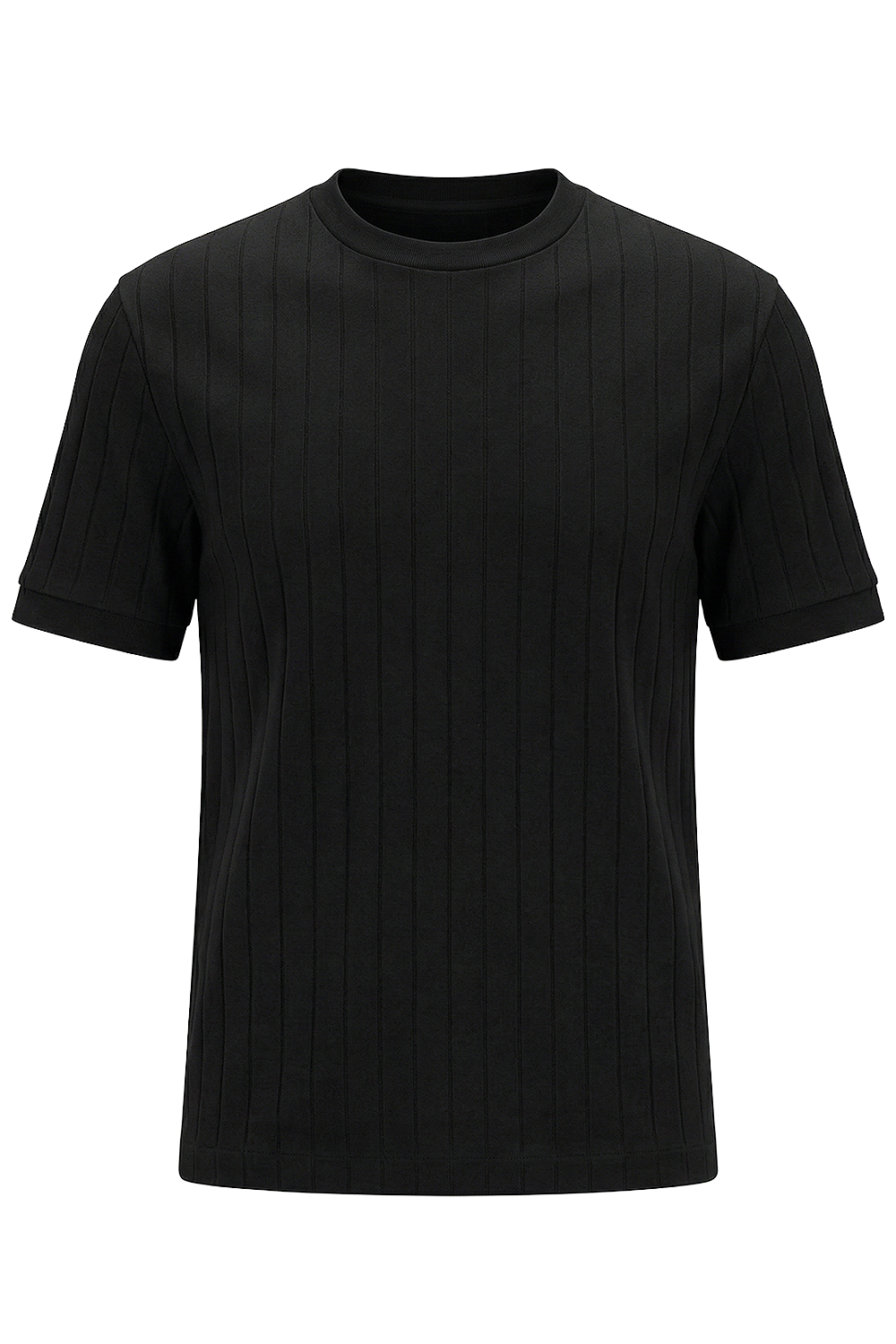 תמונה קידמית של חולצת טי בגזרה ישרה