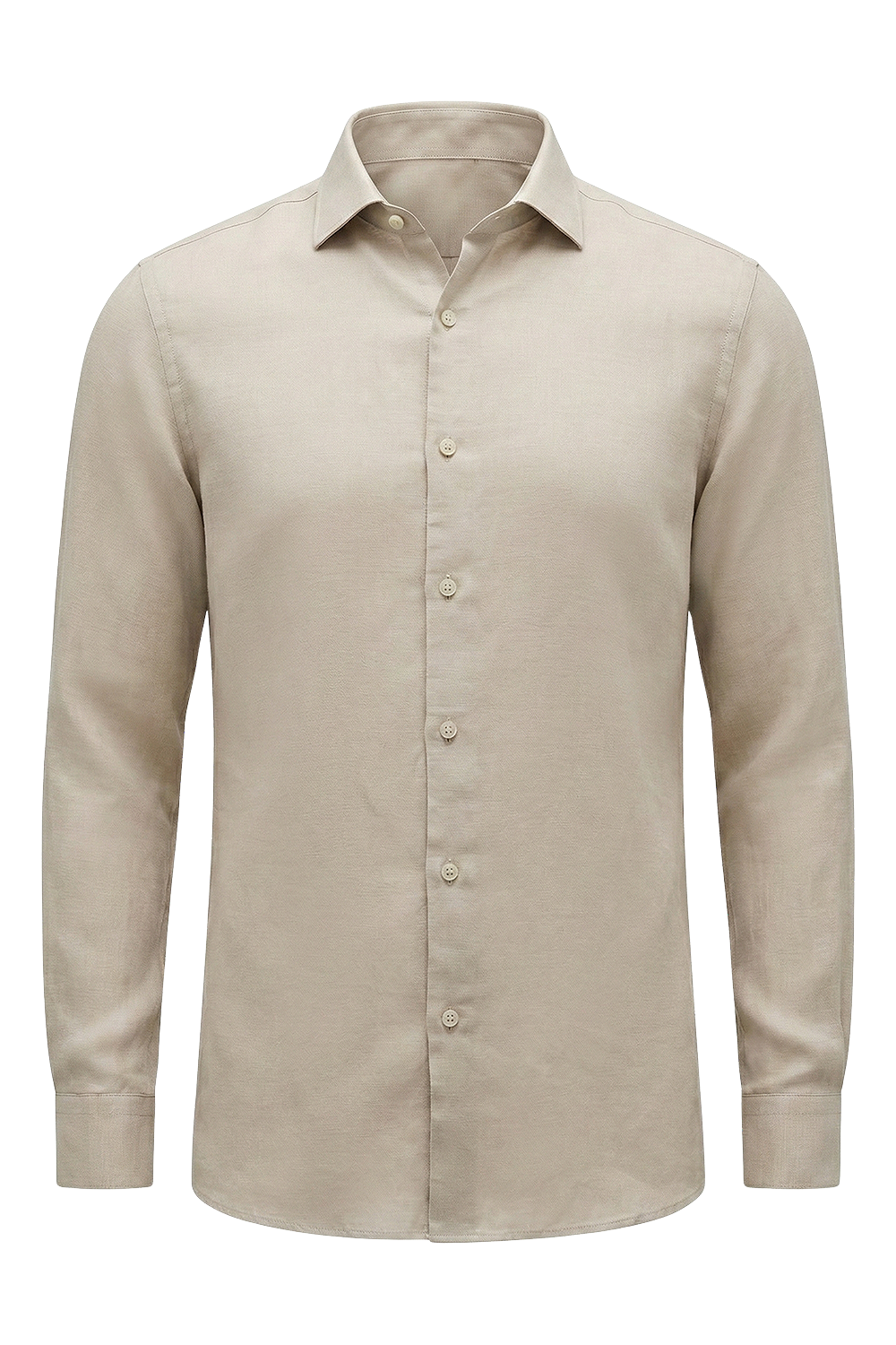 תמונה קידמית של חולצה מכופתרת סלים