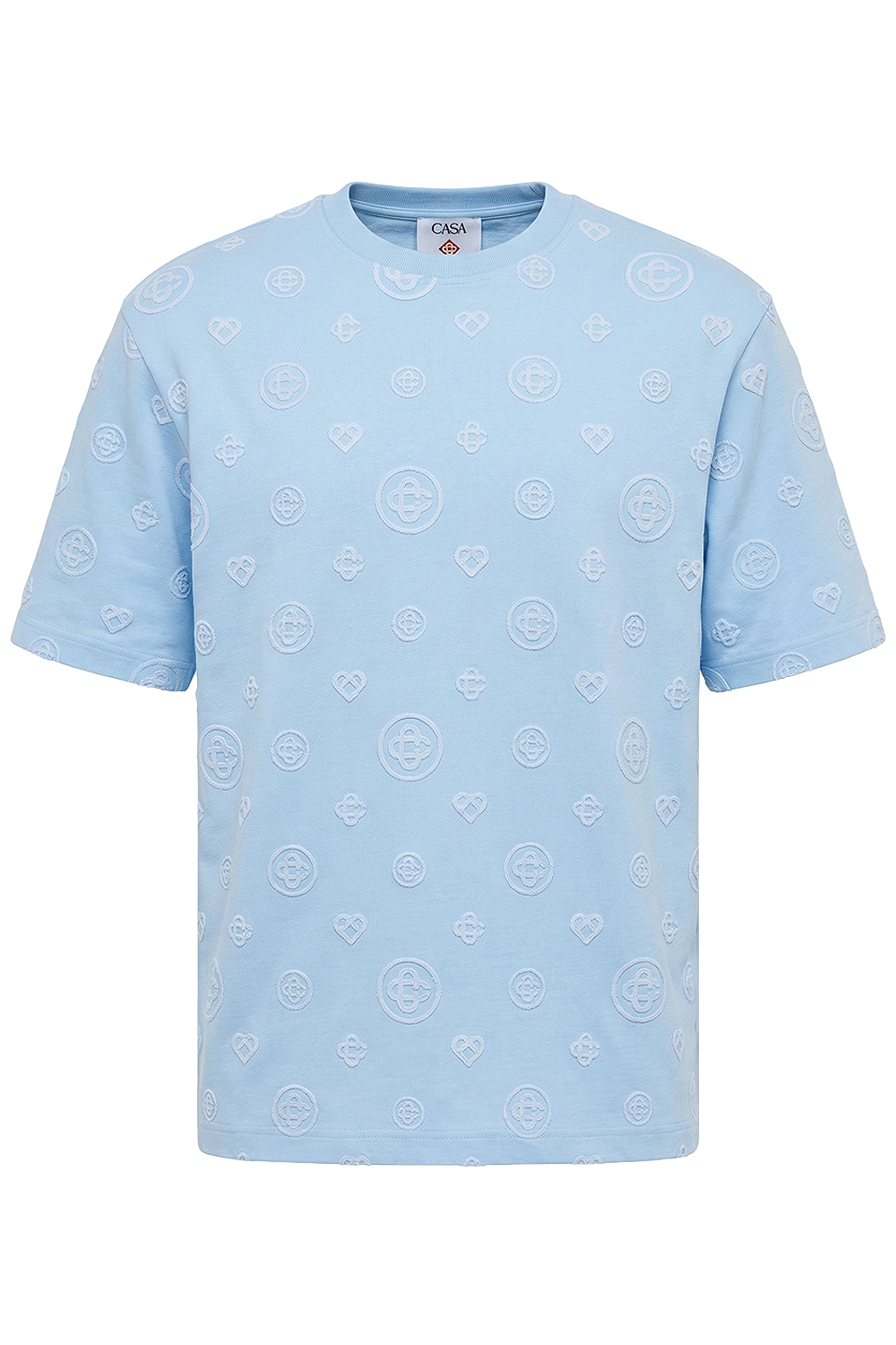 תמונה קידמית של חולצת טי בגזרת אוברסייז