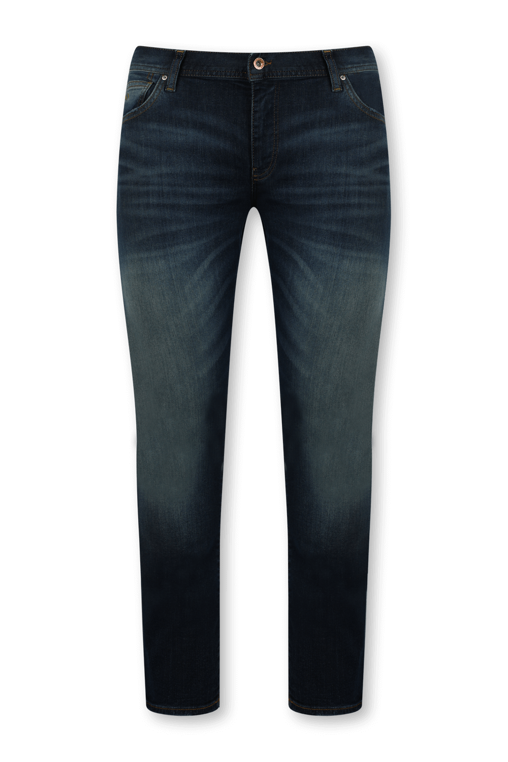 תמונה קידמית של מכנסי סקיני ג'ינס