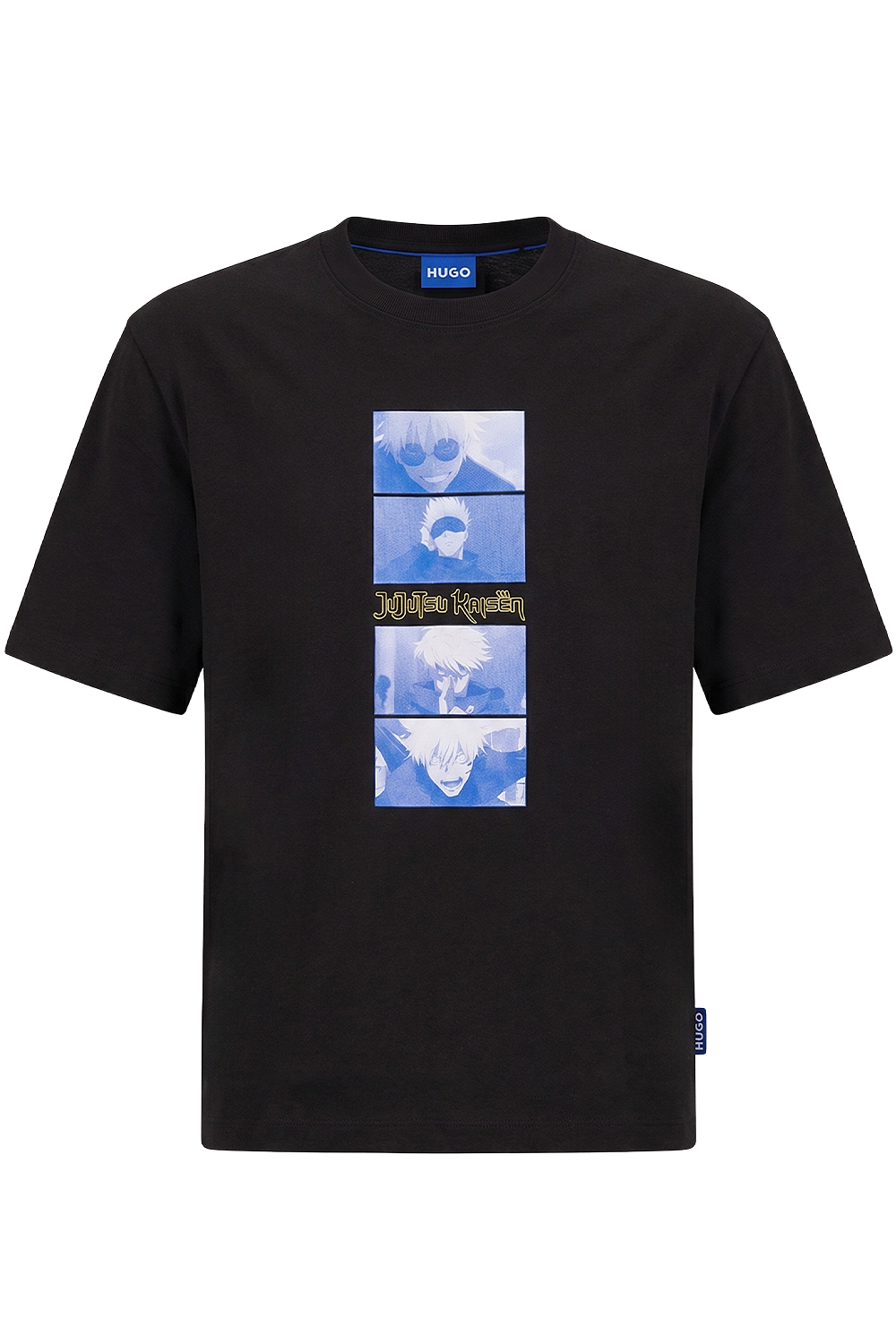 תמונה קידמית של חולצת טי הוגו X ג'וג'וטסו קאיסן