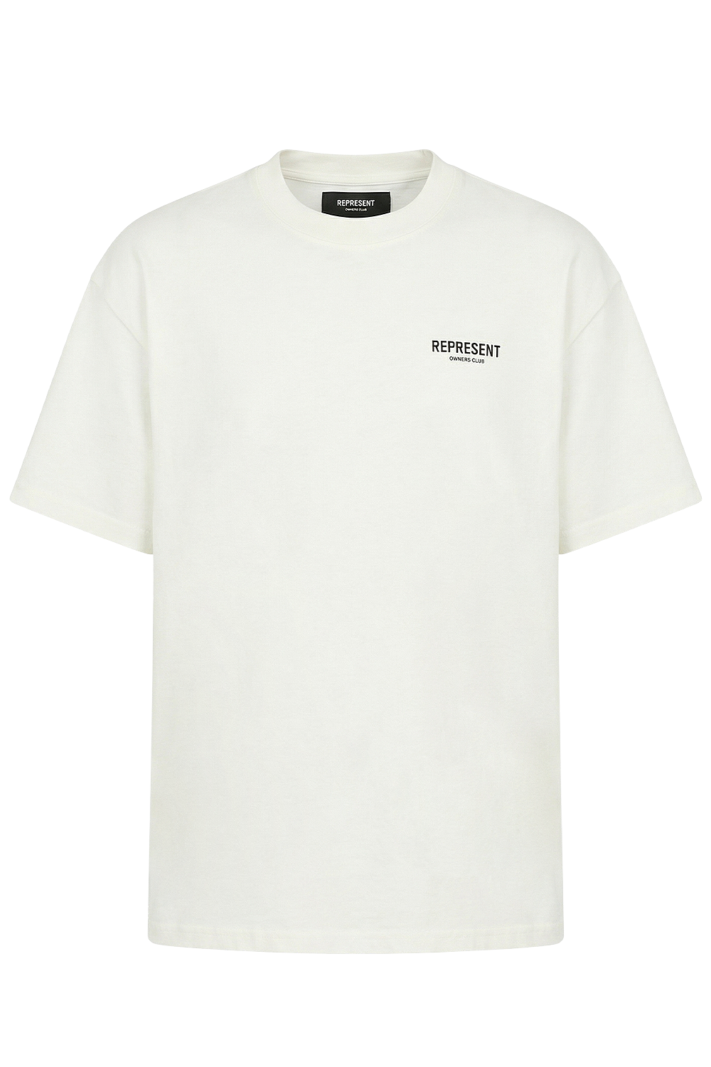 תמונה קידמית של חולצת טי אוברסייז