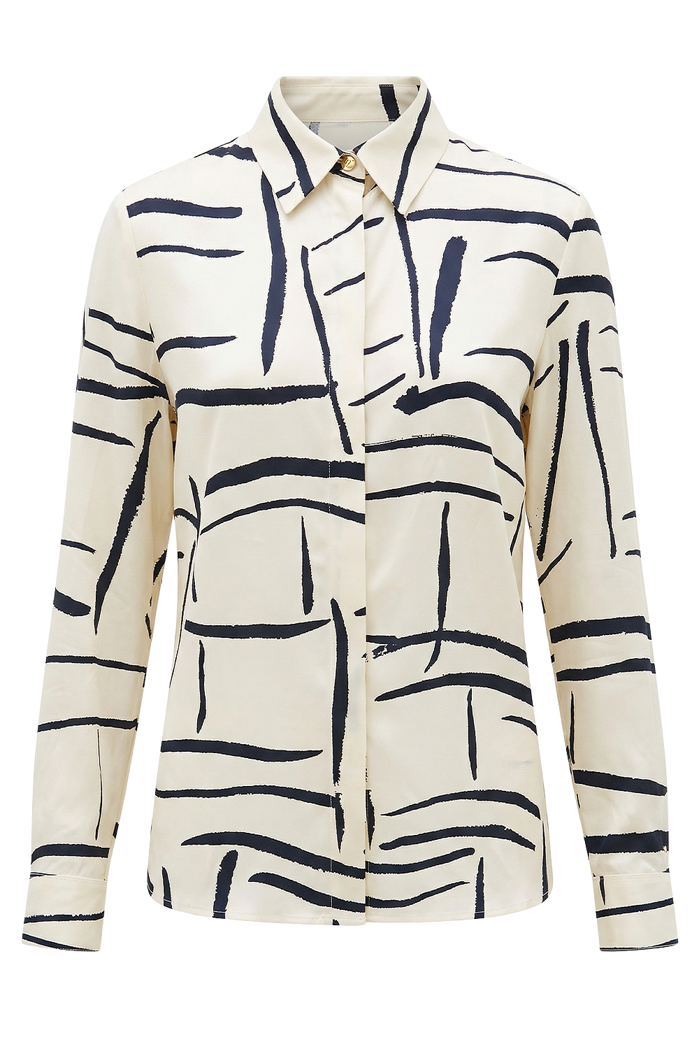 תמונה קידמית של חולצה מכופתרת