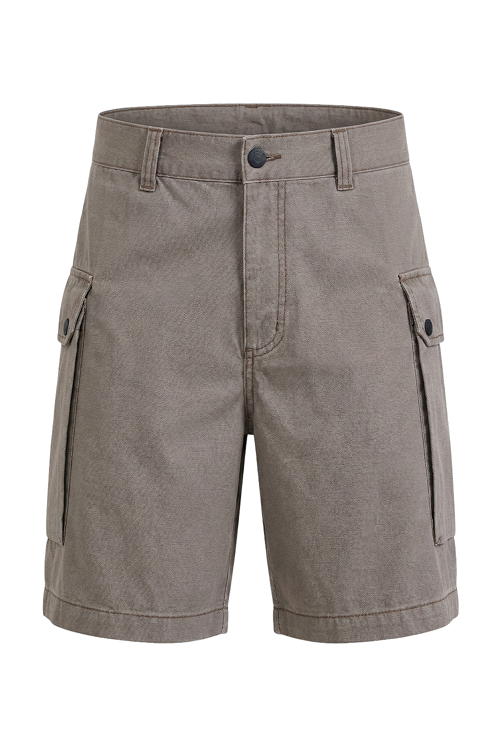 תמונה קידמית של מכנסי קרגו קצרים