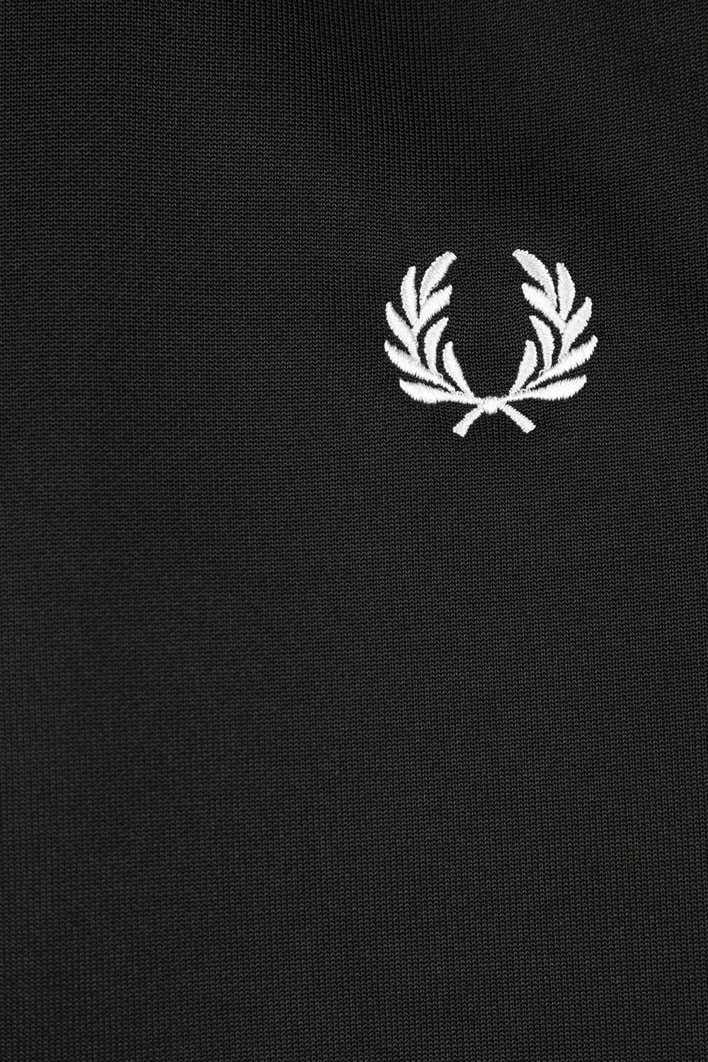 תמונת תקריב של Bold Branding Track Jacket in Black