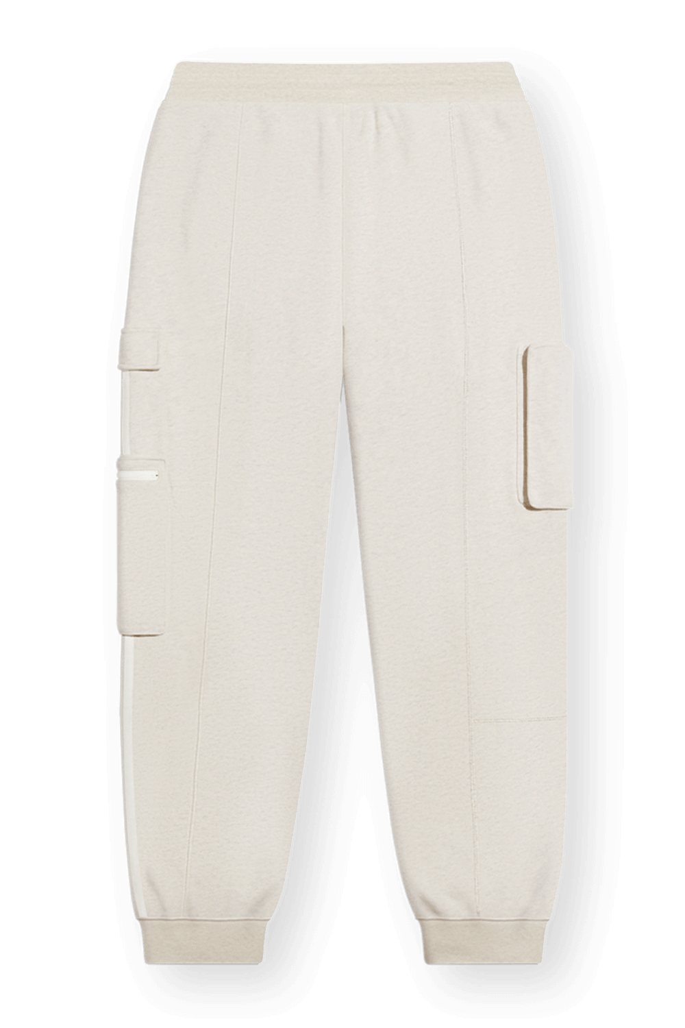 תמונה אחורית של Adidas X Ivy Park Cargo Pants in Cream