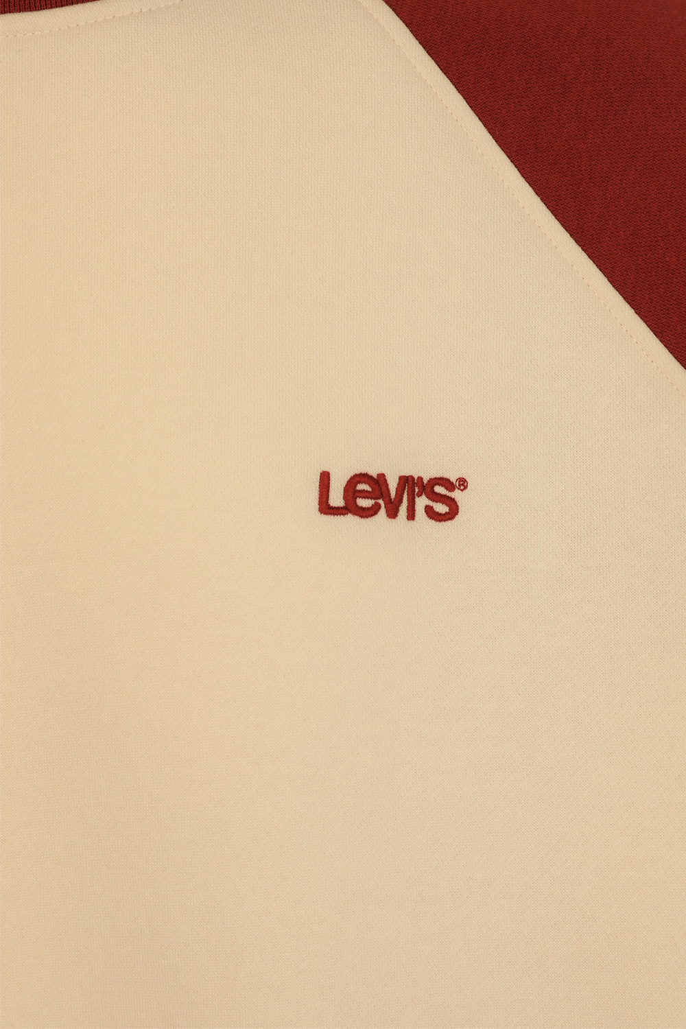 תמונה אחורית של סווטשירט פליז בשני צבעים