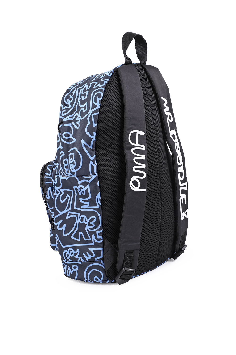 תמונת תקריב של Puma x MR Doodle  Backpack in Blue