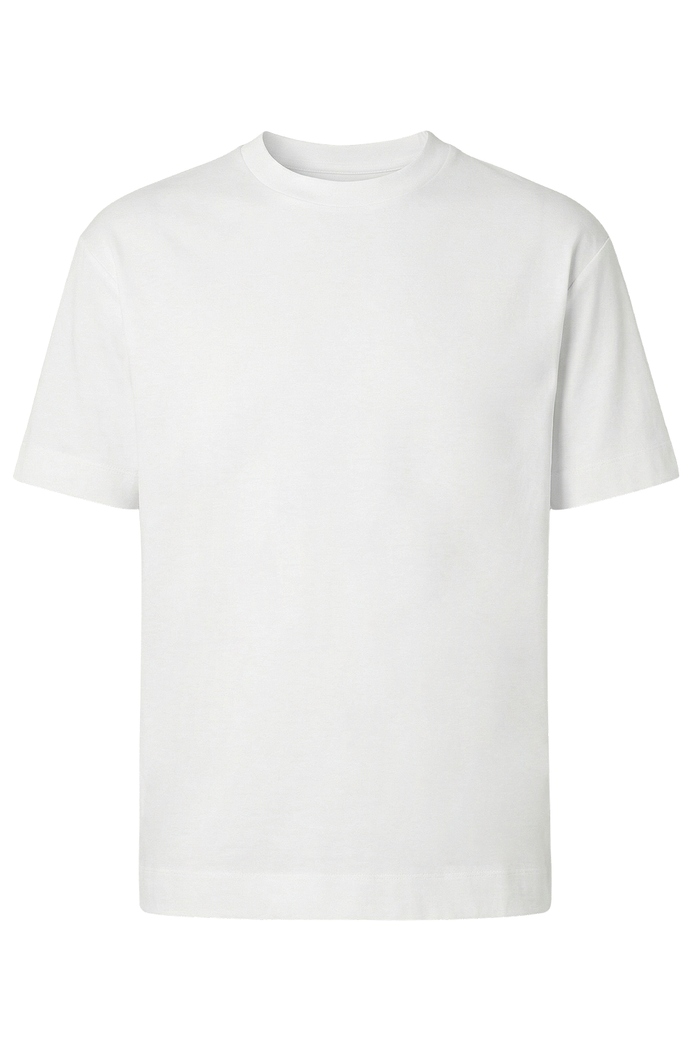 תמונה קידמית של חולצת טי בגזרה משוחררת