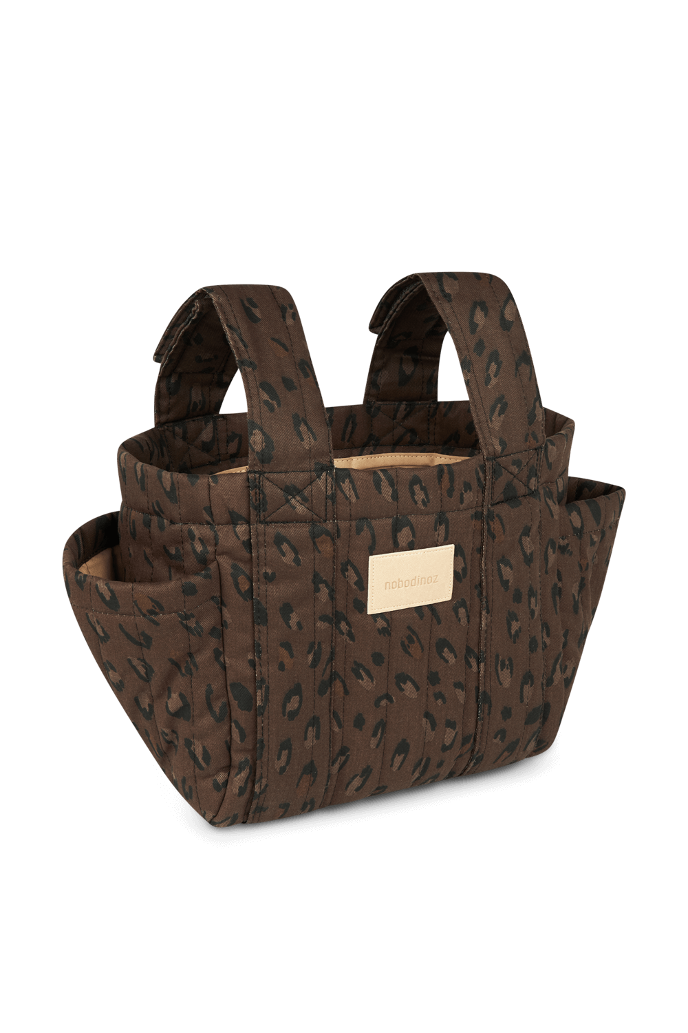 תמונה קידמית של תיק החתלה לעגלה מכותנה אורגנית