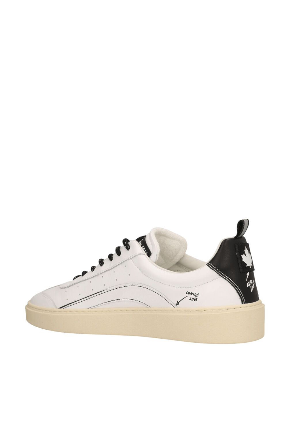 תמונה אחורית של נעלי סניקרס רידר