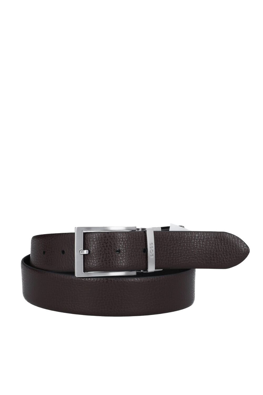 תמונה אחורית של חגורת עור