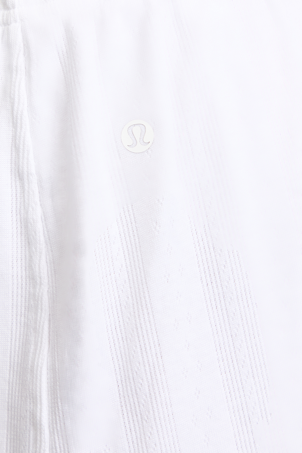 תמונת תקריב דוגמן של Cotton Pointelle Mid-Rise Short 3''