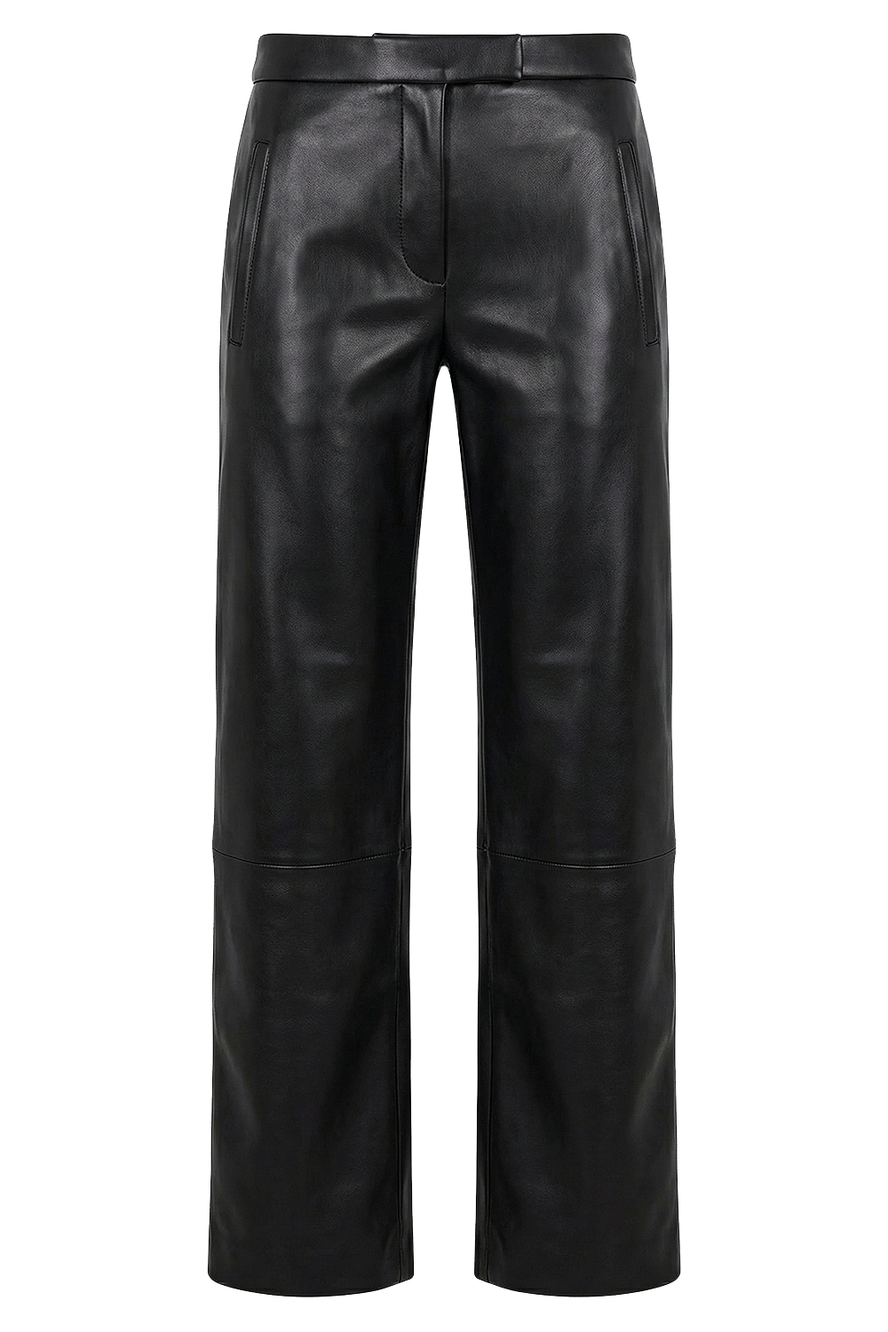 תמונה קידמית של מכנסי עור