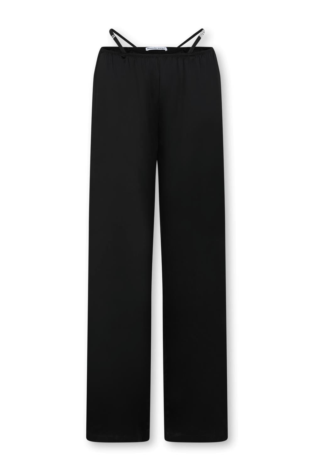 תמונה קידמית של מכנסיים מתרחבים עם לוגו קריסטל צ'ארם