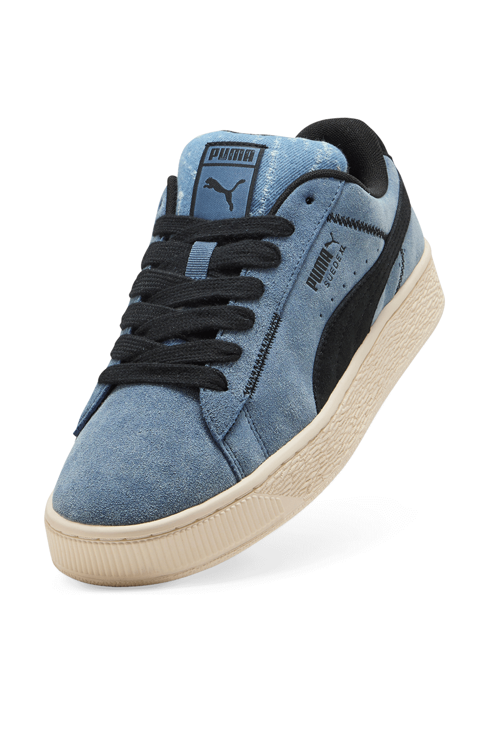 תמונת פנים של נעלי סניקרס סוויד XL