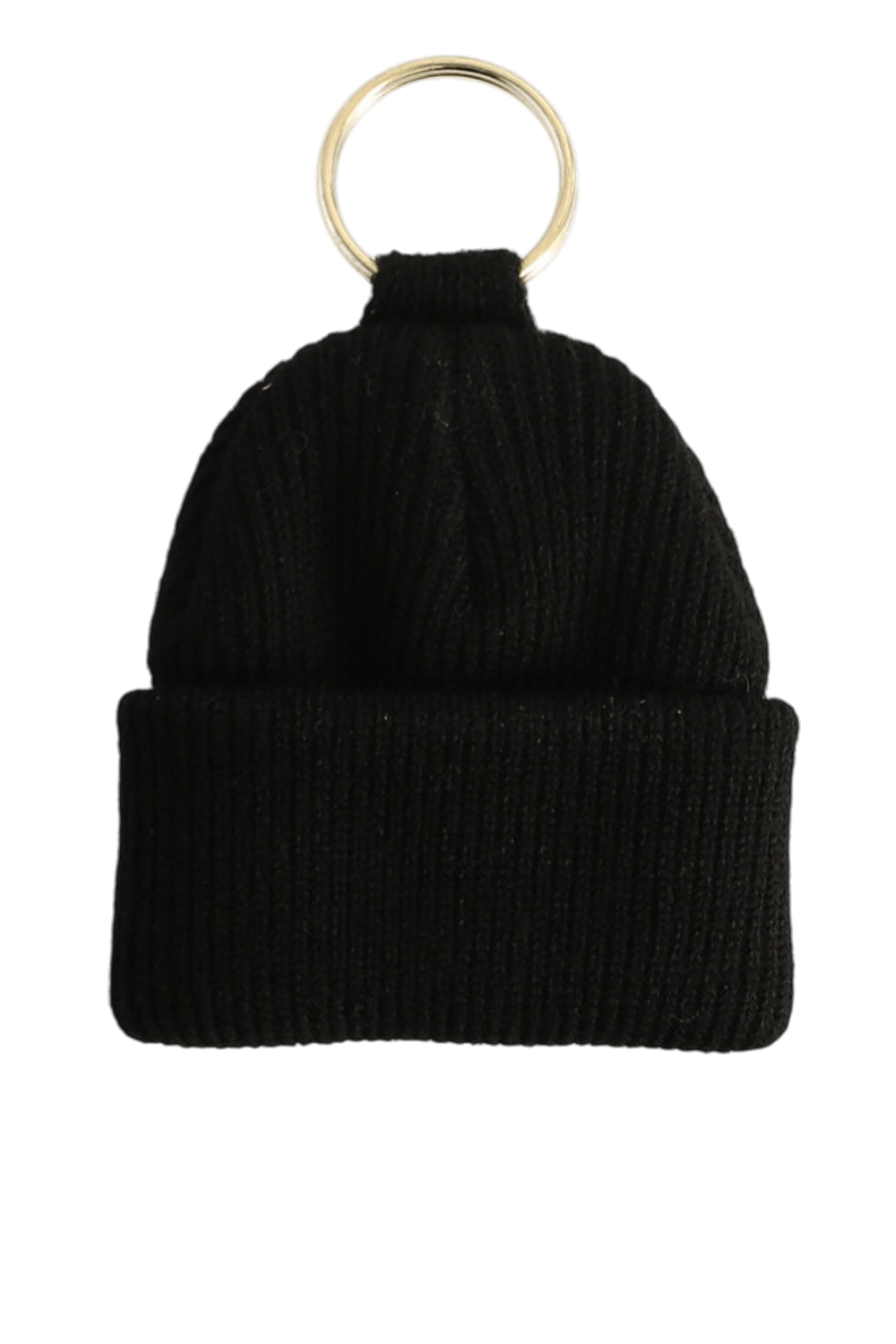 תמונה אחורית של מחזיק מפתחות מיני כובע גרב