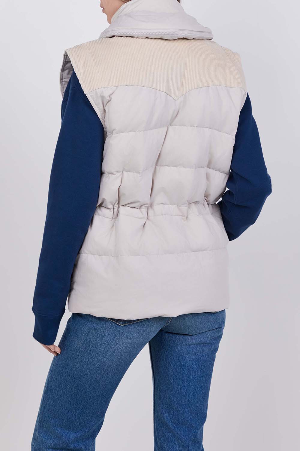 תמונת דוגמן אחורית של וסט פוך