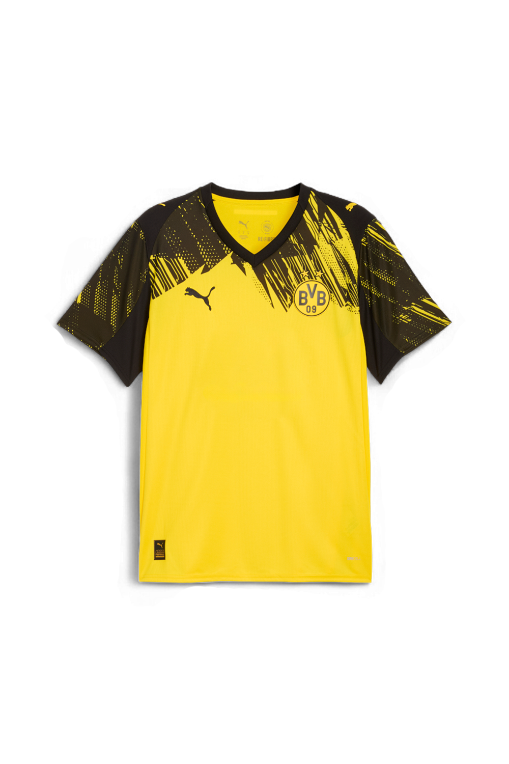 תמונה קידמית של חולצת הבית דורטמונד 2025-26