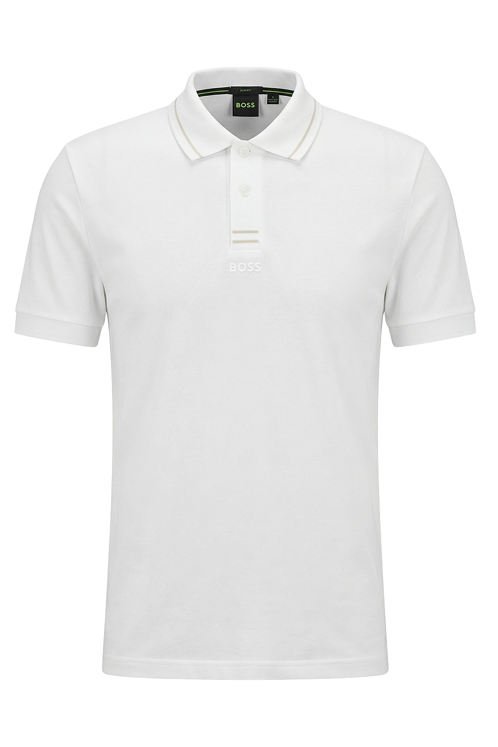 תמונה קידמית של חולצת פולו קצרה