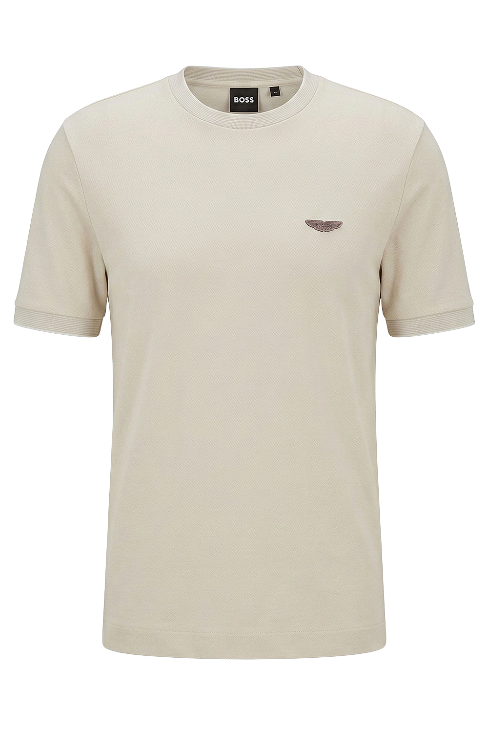 תמונה קידמית של חולצת טי בוס X אסטון מרטין