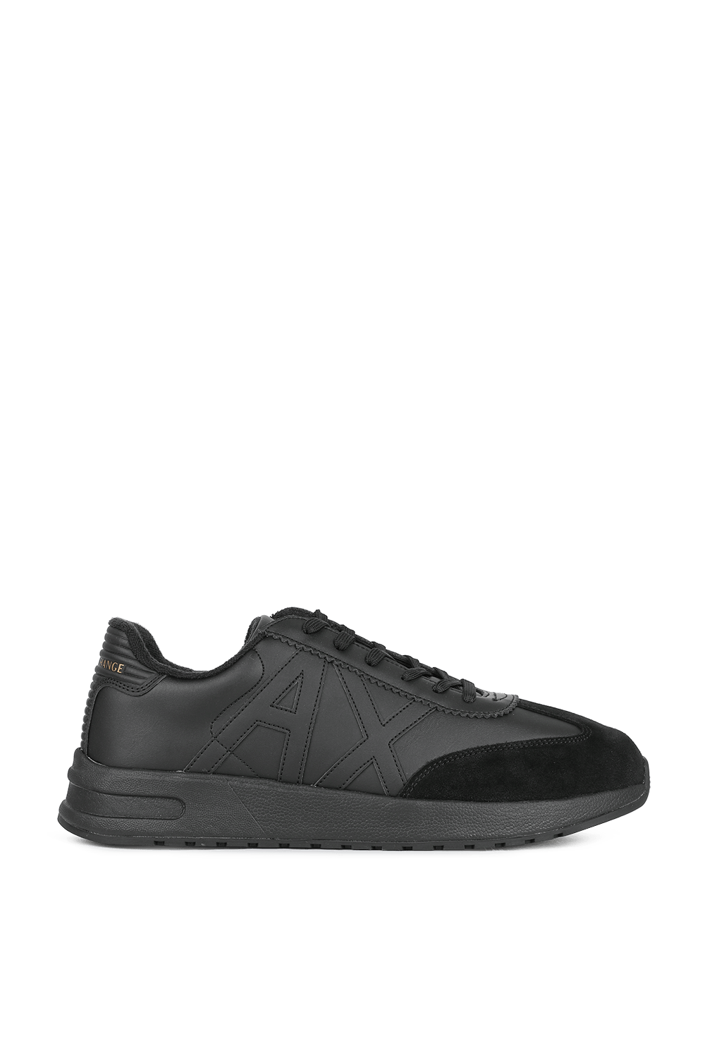 תמונה קידמית של AX Print Trainers Sneakers in Black