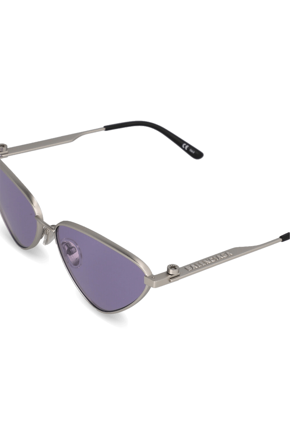 Reverse Cat Sunglasses in Purple image number null BALENCIAGA