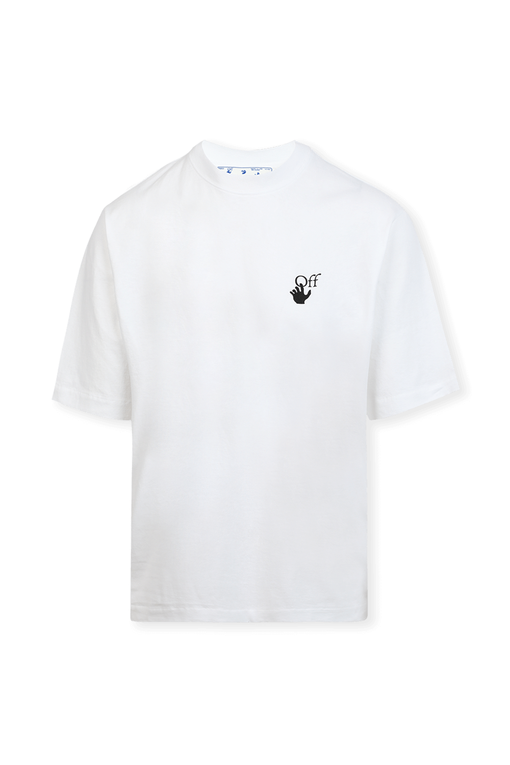 חולצת טי לבנה עם לוגו OFF WHITE