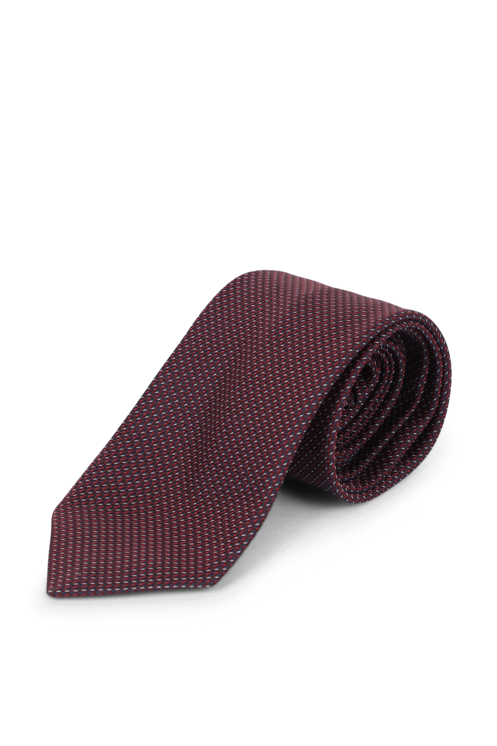 תמונה קידמית של עניבת בוס 6 ס\"מ אדומה