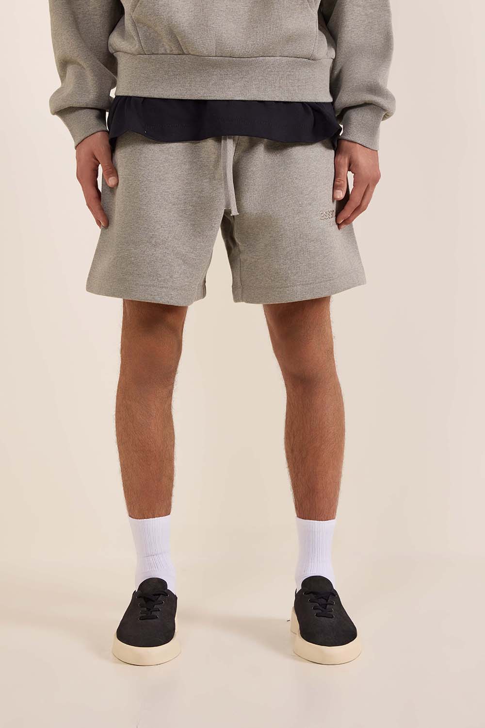 תמונת דוגמן קידמית של מכנסי כדורגל קצרים