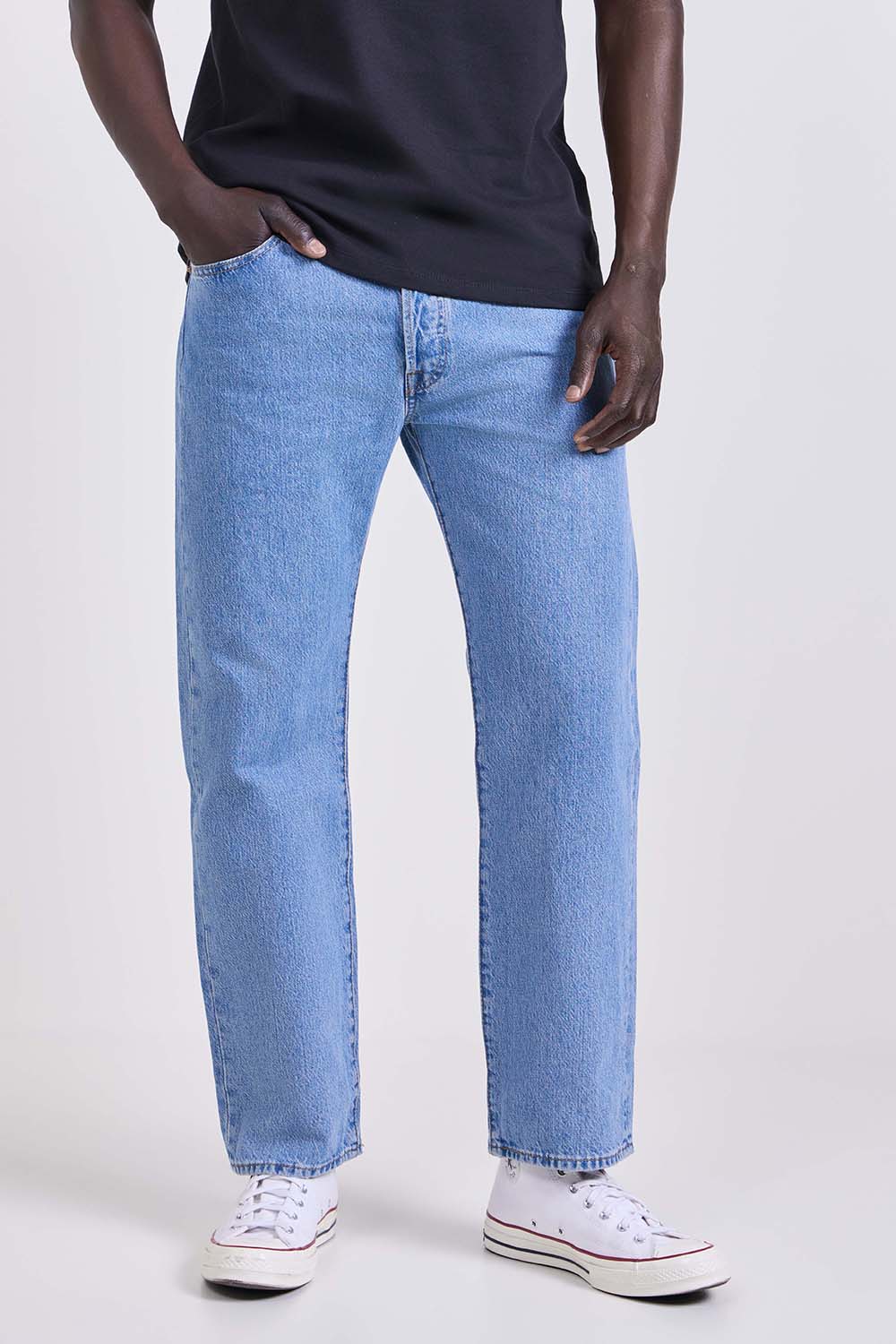 תמונת דוגמן קידמית של מכנסי ג'ינס 501