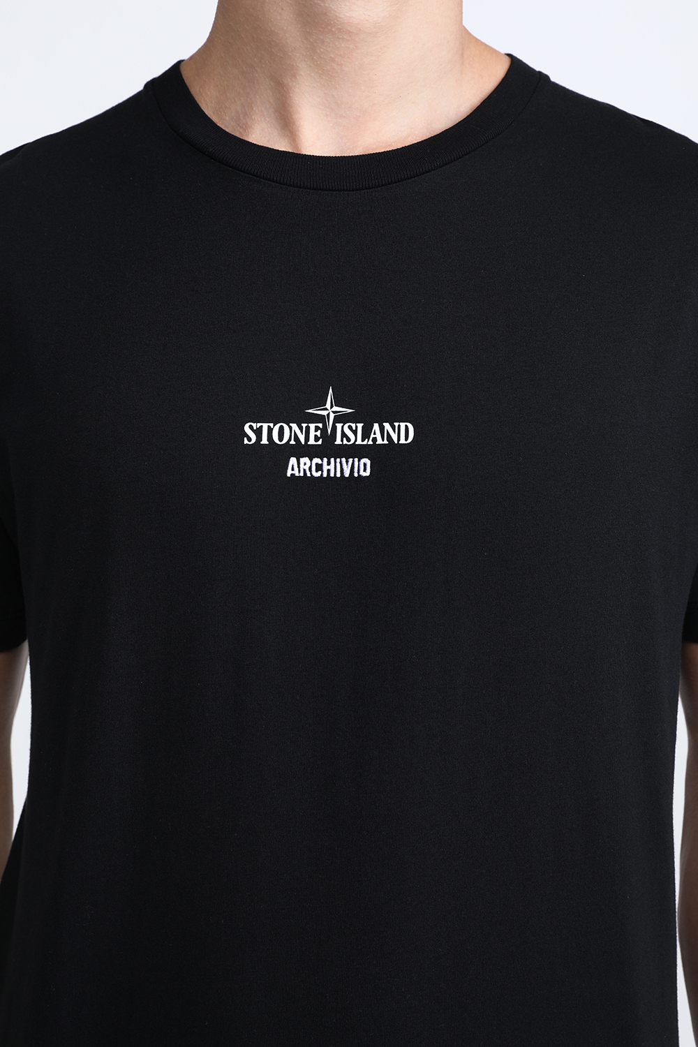 חולצת טי עם הדפס STONE ISLAND