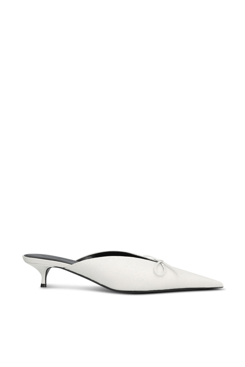 תמונה קידמית של נעלי עקב מיולס