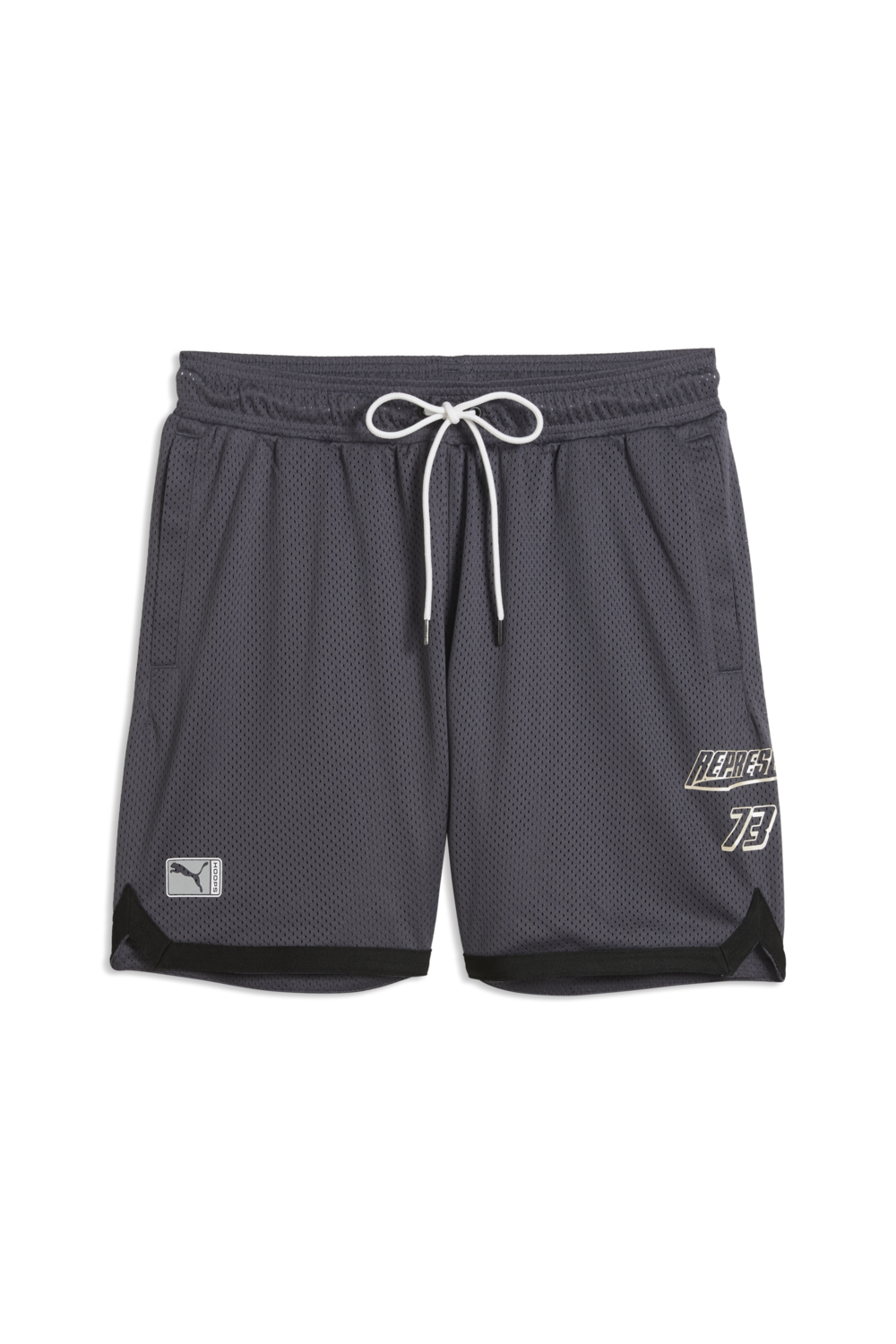 תמונה קידמית של מכנסי ג'וגר קצרים פומה X רפרזנט