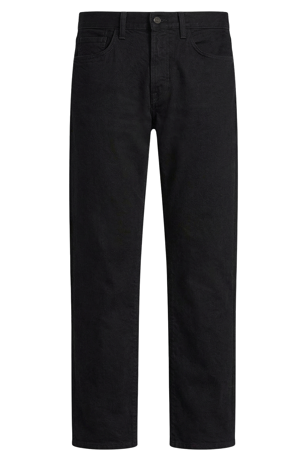 תמונה קידמית של מכנסי ג'ינס בגזרת סלים