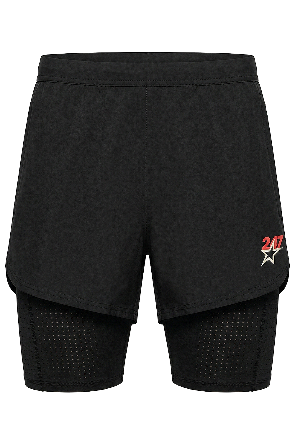 תמונה קידמית של מכנסי אימון