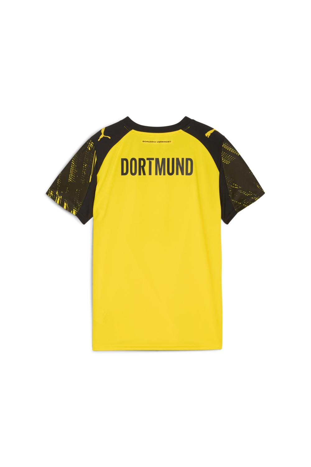 תמונה אחורית של חולצת הבית דורטמונד 2025-26 - גילאי 5-14 שנים