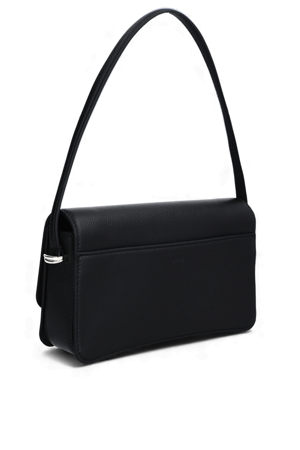 תמונה אחורית של תיק כתף מעור